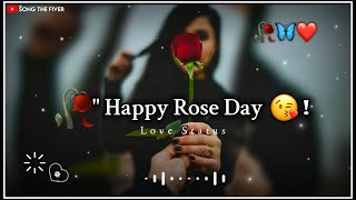 ❤ Happy Rose Day 2026 🌹| Love Status 😘  Rose Day  Shayari Status | new rose day Status 2026