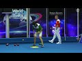 2022 World Indoor Bowls Championships - Day 2: P. Foster MBE / A. Marshall MBE vs L. Sham / K. Chan