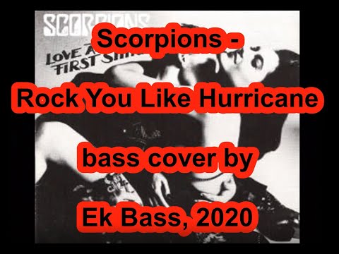 scorpions---rock-you-like-a-hurricane-bass-cover