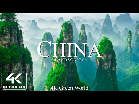 China Relaxing Music With Beautiful Natural Landscape