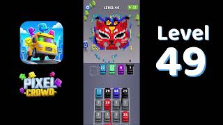 Pixel Crowd Level 49 Walkthrough | Full Gameplay Solution | Go Answer