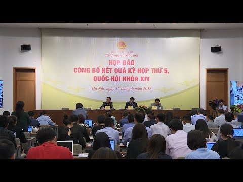 Video Thông qua Luật An ninh mạng để bảo vệ quyền lợi doanh... - youtube