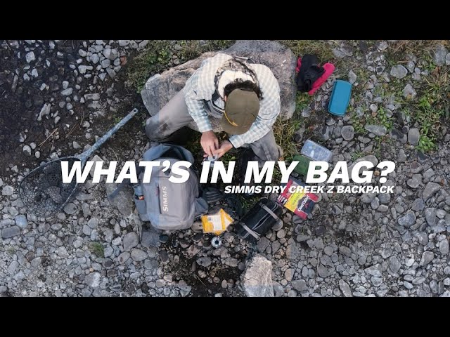 What's In My Fly Fishing Sling Pack? - Simms Dry Creek Z 