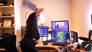 Gamers Destroying Their PC's! 💀Compilation💀 #rage screenshot 4