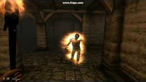 Zombie On Fire (Oblivion)