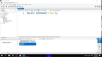 How to Reverse the Order of Characters in a String in MySQL
