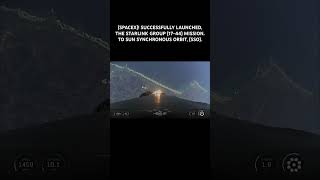 (SPACEX)! SUCCESSFULLY LAUNCHED, THE STARLINK GROUP (17-44) MISSION TO SUN SYNCHRONOUS ORBIT,(SSO).