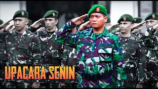 UPACARA RUTIN TNI AD DI HARI SENIN