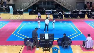 25년 전국어린이 꿈나무 초등학교 대회 (시온 태권도) 유환영 승