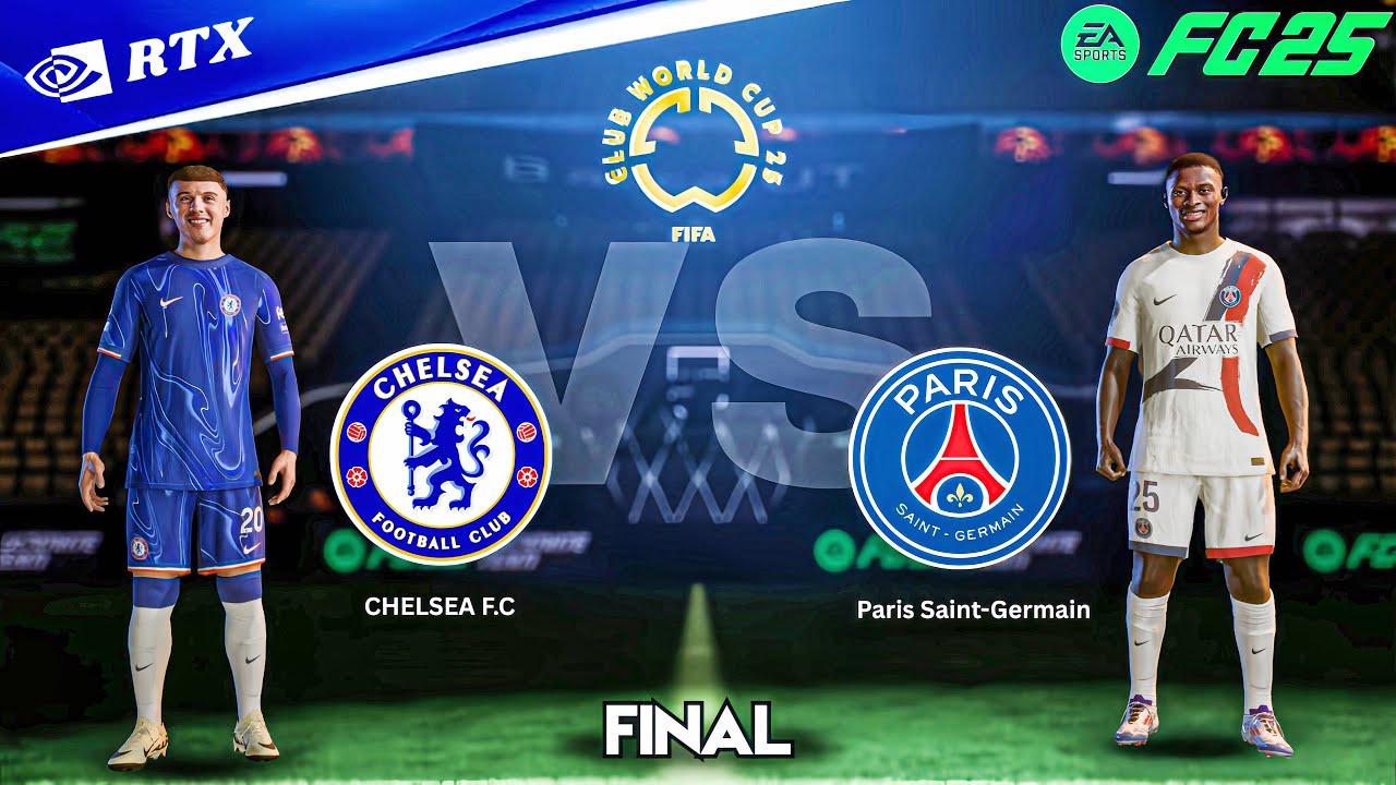 FC 25 - Chelsea Vs Paris S.G Ft. Palmer, Dembele | FIFA Club