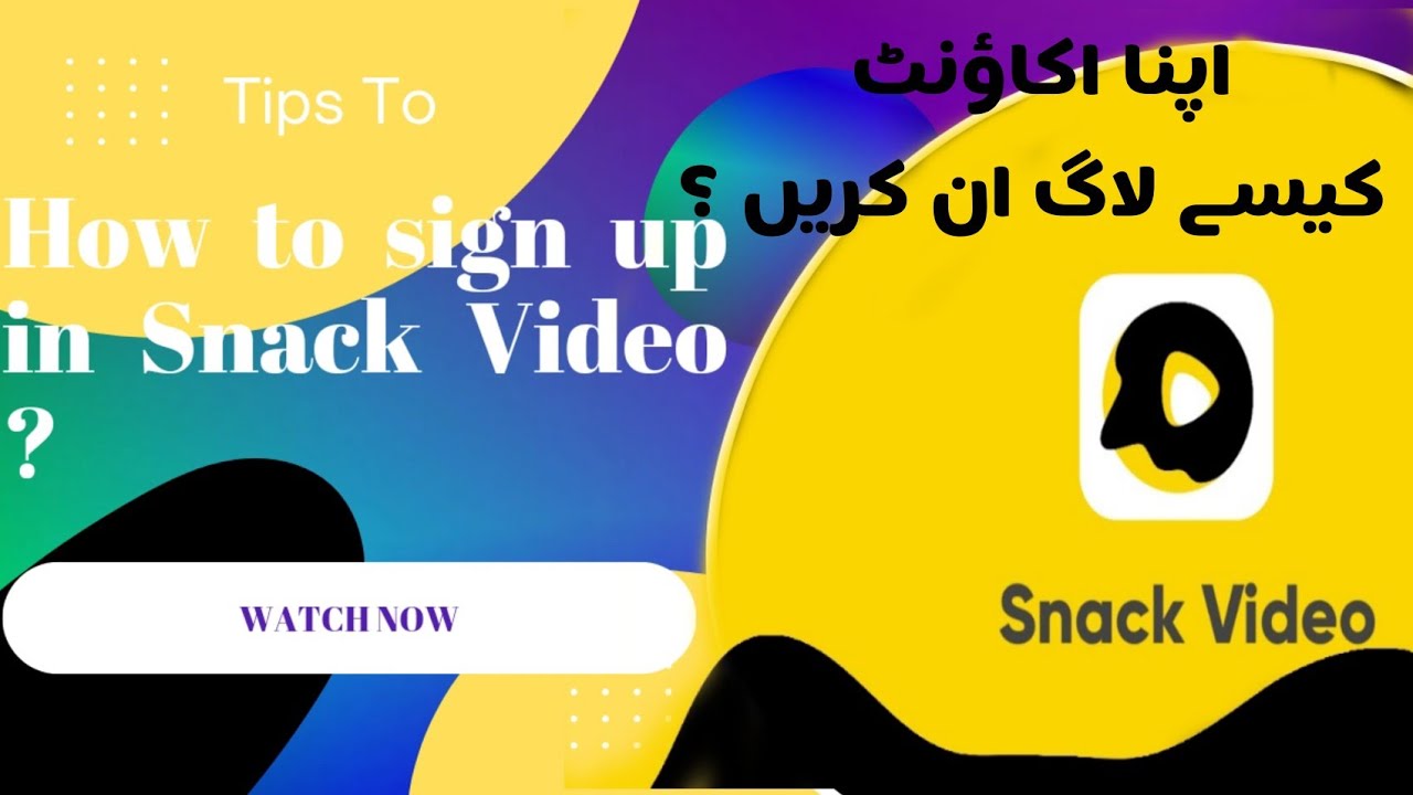 How To Sign Up Snack App Account ? | 