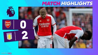 EPL Highlights: Arsenal 0 - 2 Aston Villa | Astro SuperSport