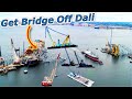 How will they move key bridge off mv dali ship