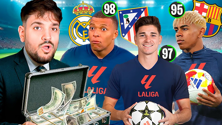 MODO CARRERA pero FICHO 1 JUGADOR de CADA CLUB de LA LIGA para GANARLO TODO