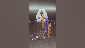 💧 Soothing Reverse Beads ASMR | Hypnotic Motion Loop 😳 #satisfying #asmr #reversebeads