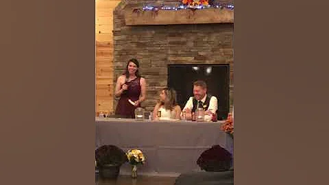 Maid of Honor Speech for Maddy and Jeff