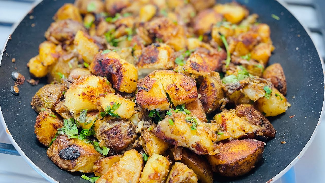 Pan Fried Potatoes {crispy & golden} - Lauren's Latest