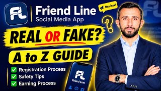 Friend Line App Real or Fake? | Complete A to Z Guide | Registration, Earning & Safety screenshot 2