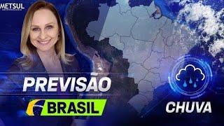 Previsão do tempo Brasil - Chuva 10 dias | METSUL