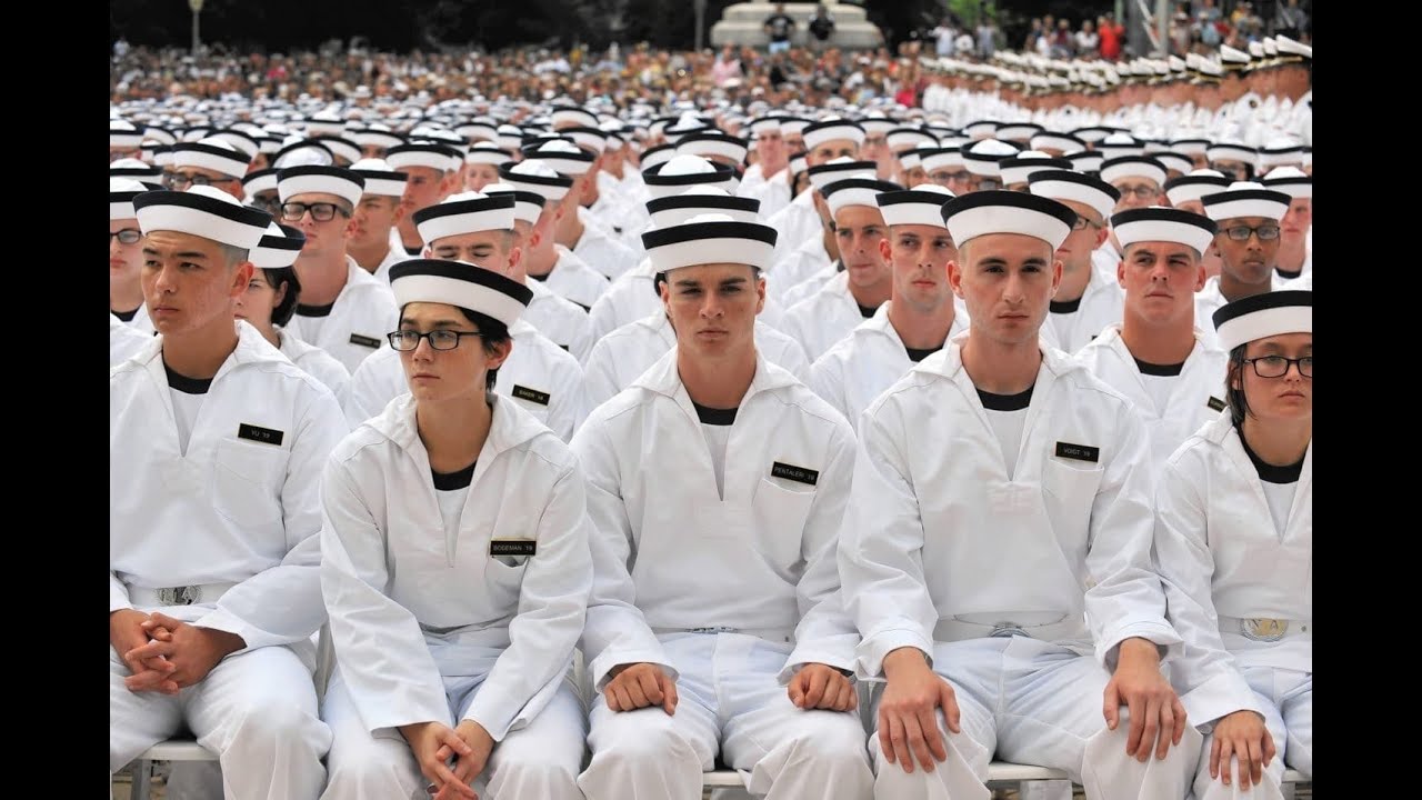 United States Naval Academy Induction Ceremony YouTube