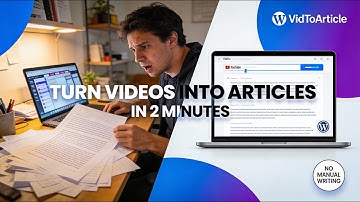 Creators: Turn Your Videos into Blogs, Newsletters & Ebooks Automatically