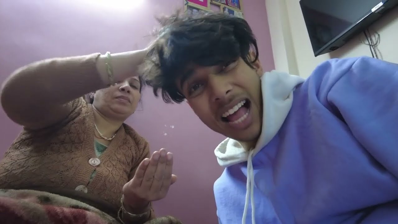 Bade time baad sar ki malish 😌