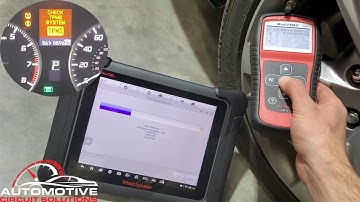 Autel Maxisys Elite TPMS Sensor Programming Acura ILX TS401
