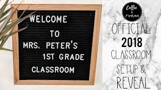 2018 New Classroom /  Set-Up  /  Classroom Reveal!