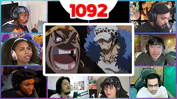 One Piece Episode 1092 Reaction Mashup