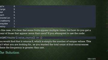 How to Find the Length of value_counts() Greater Than 1 in a Pandas DataFrame