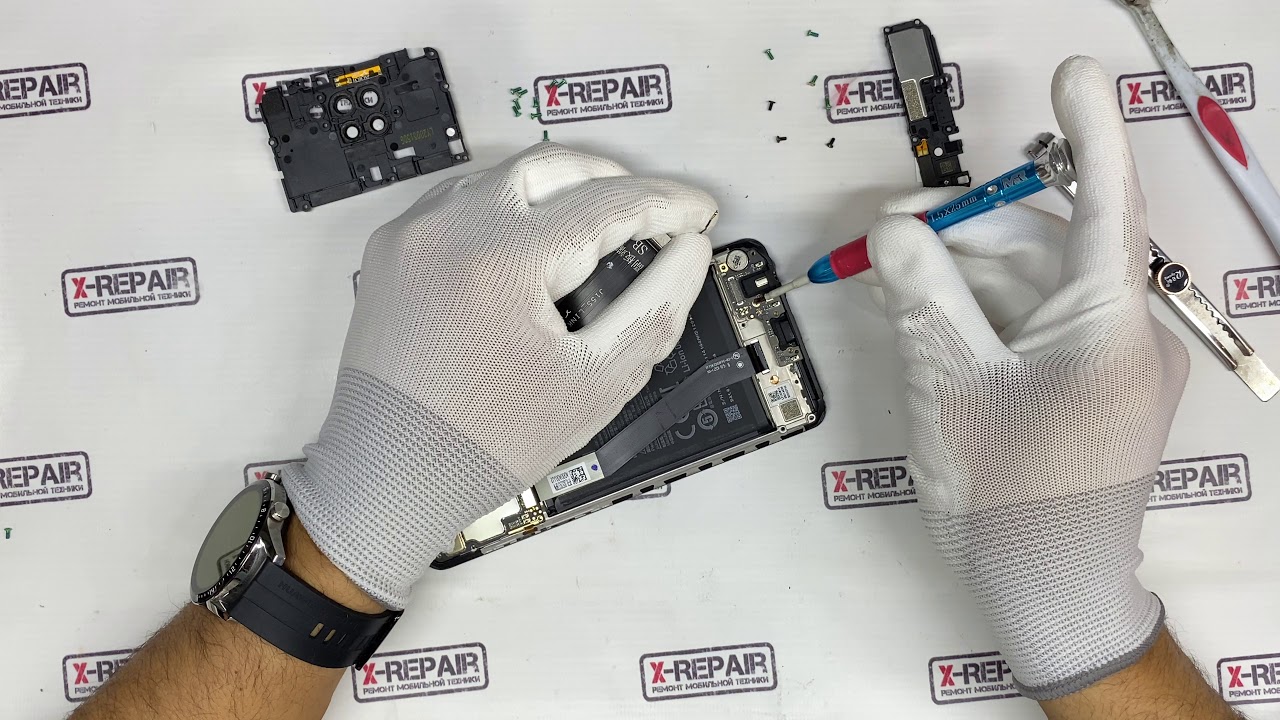 Не заряжается телефон Xiaomi Note 9. Замена разъема зарядки redmi note ...