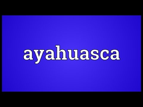 Ayahuasca Meaning