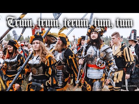Trum, trum, terum tum tum [Landsknecht song][+English translation]