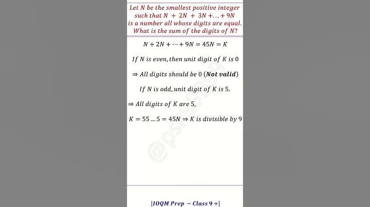 Math Olympiad   IOQM Prep 6