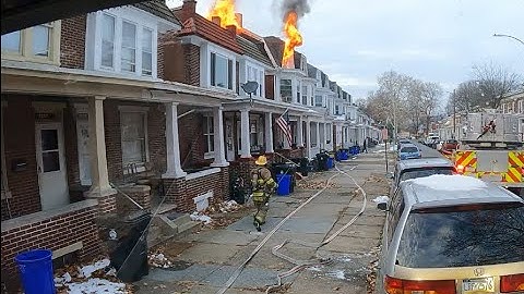 Wagon 3/Tower 2 First In House Fire