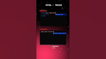 HTML Tricks#html #htmltutorial #html5 #tricks #coding #tips #htmltables #htmltable #htmltips #css3