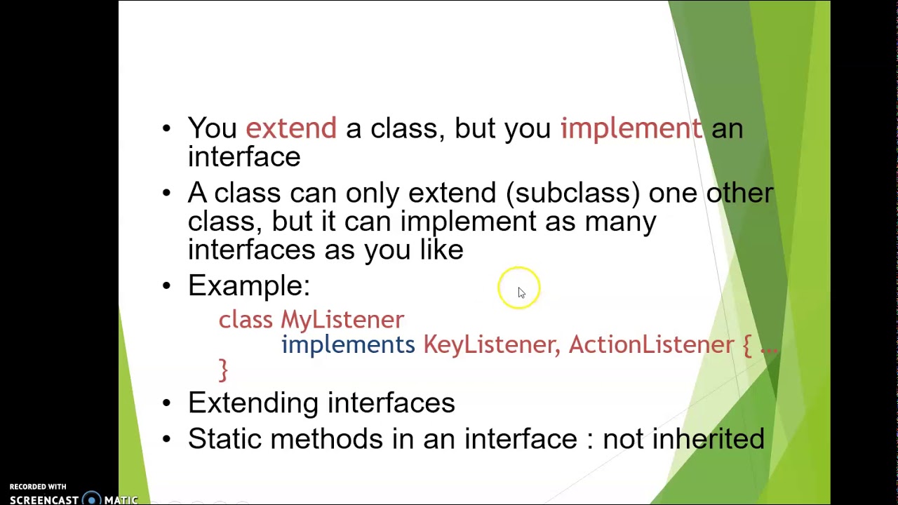 Interfaces in Java - YouTube