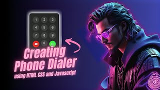 Creating a Phone Dialer using HTML, CSS and Javascript in Visual Studio screenshot 2