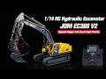 Upgrade copper pipes &amp; 3-way quick valve for 1:14 EC360 RC excavator.#rcexcavator #rcmodel #rchobby