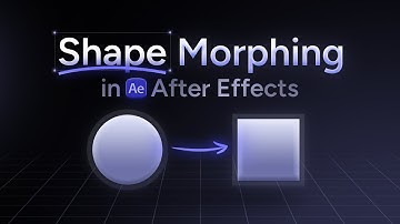 How To Shape Morph Like Apple in After Effects