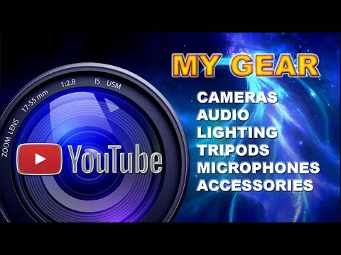 YouTube Vlogging Gear - Camera, Audio, Lighting, Etc