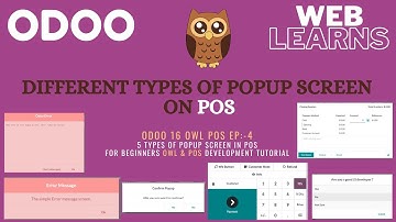 How to Create a Popup in Odoo POS | OWL Odoo POS Development