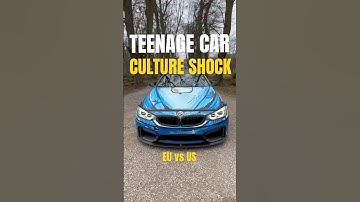 AMERICAN Teens vs EUROPEAN Teens Car Reality