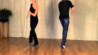 Step Taps - Salsa Dance Lesson, David Troesch, Maria - guajira #1831