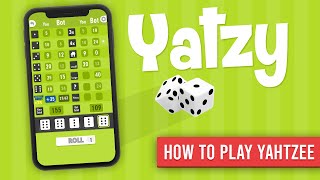 How to Play Yahtzee dice game 🎲🎲 | Learn Yahtzee rules | 👉 yatzy dice game | Yahtzee tutorial screenshot 2