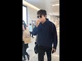 迪玛希Dimash,[20191022]  At Shanghai Airport（From Shanghai to Beijing）