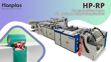 Single side pre-opened continuous point break type easy tear rolling courier bag making machine