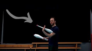 3 club juggling trick you will use ALL THE TIME