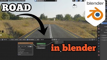 How to make road in blender 2.93. #blender