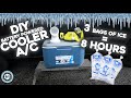 The BEST DIY Off Grid Air Conditioner - SUPER Efficient/Battery Powered #vanlife